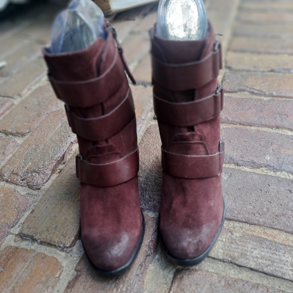 Sorel After Hour Suede Brown Boot Women's Size 8 With Side Zipper. - Picture 11 of 12